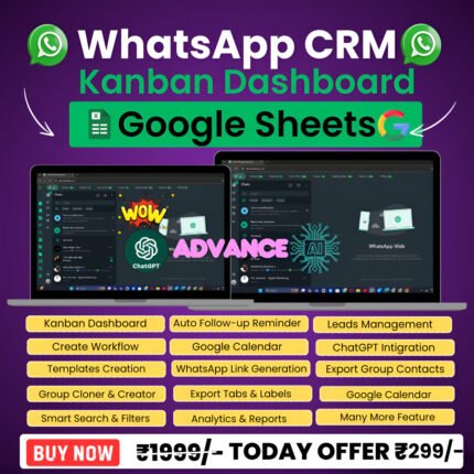 WhatsApp CRM-2025 - Ultimate Marketing & Automation Tool