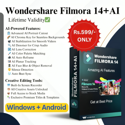 Wondershare Filmora 14+AI (Pre-Activated)