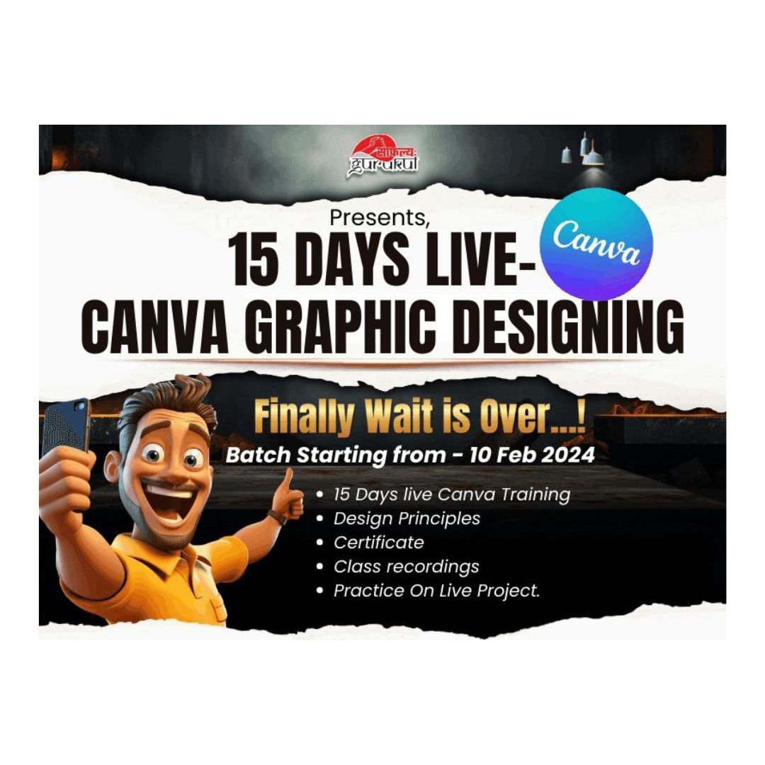 🎨 15 Days Canva Mastery Program – Design Like a Pro! 🚀